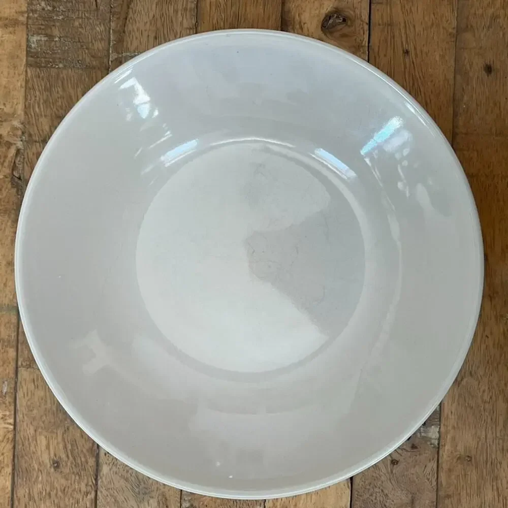 IKEA Off White Porcelain Serving Bowls 9